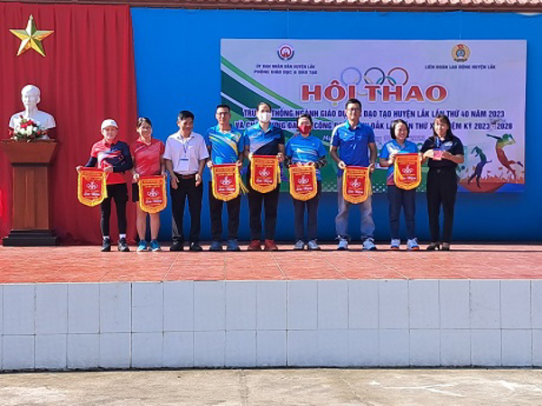 Liên đoàn Lao động huyện Lắk tổ chức Hội thao  công nhân viên chức lao động năm 2023